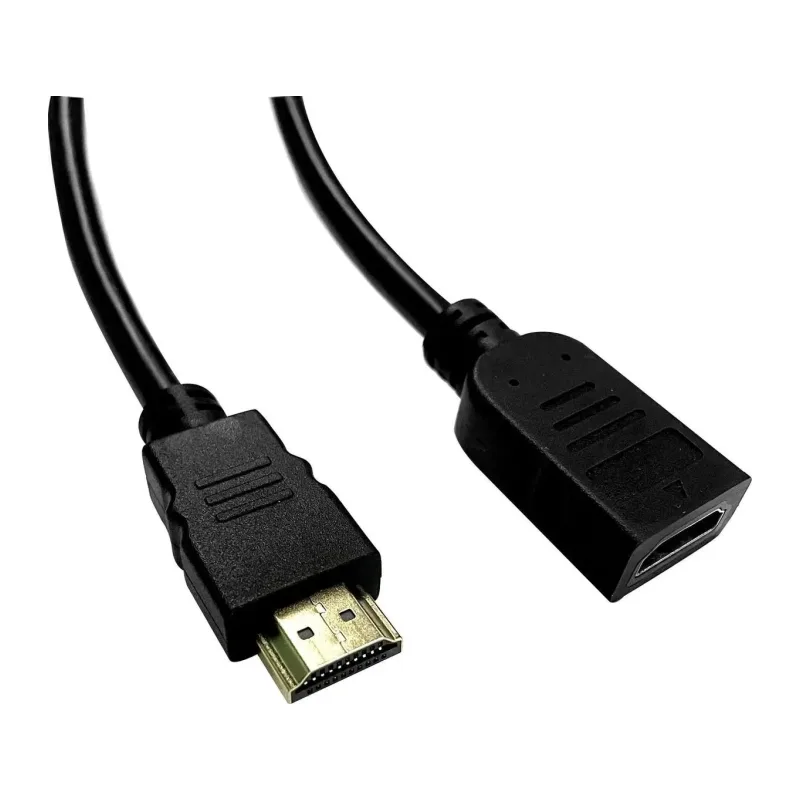 Кабель Buro 2м черный (BU-HDMI2.0-EXTND-2M)