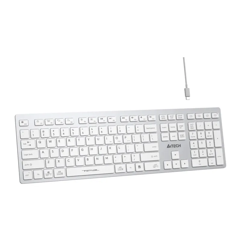 Клавиатура A4Tech Fstyler FBX50C белый
