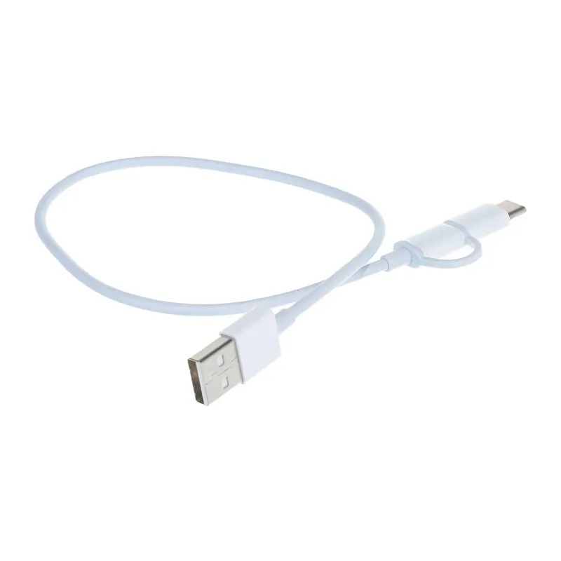 Кабель двойной Xiaomi Mi 2-in-1 USB Cable Micro USB to Type C (30cm) SJV4083TY