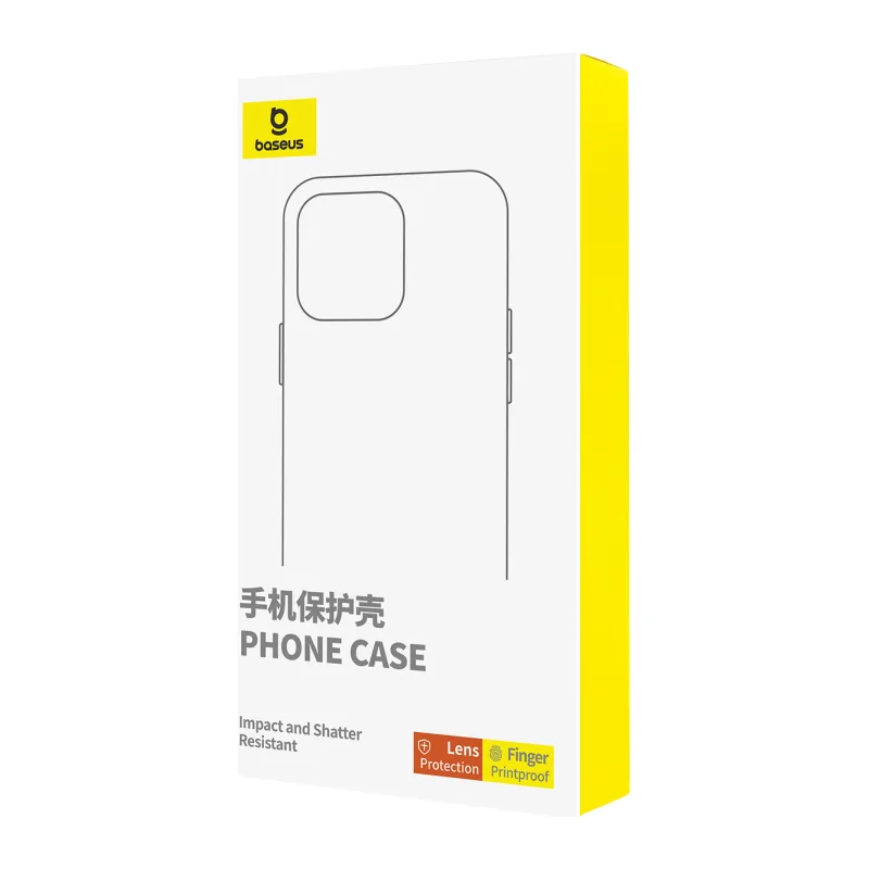 Чехол для телефона Baseus Corning Series для iPhone 15 Plus прозрачный + защитное стекло (P60112203201-01)