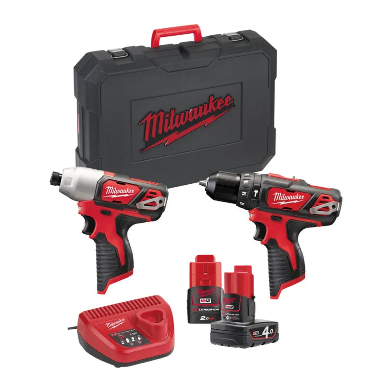 Набор электроинструментов Milwaukee М12 BPP2В-421С (4933443497)