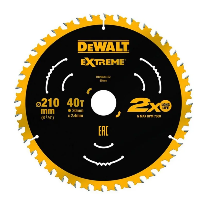 Диск пильный DeWalt DT20433-QZ