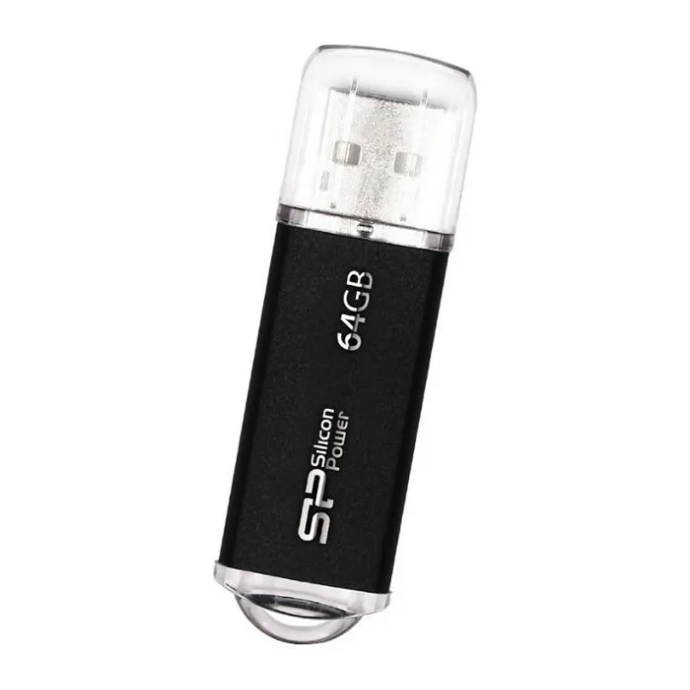 USB Flash-накопитель Silicon-Power Ultima II I-Series 64Gb черный (SP064GBUF2M01V1K)
