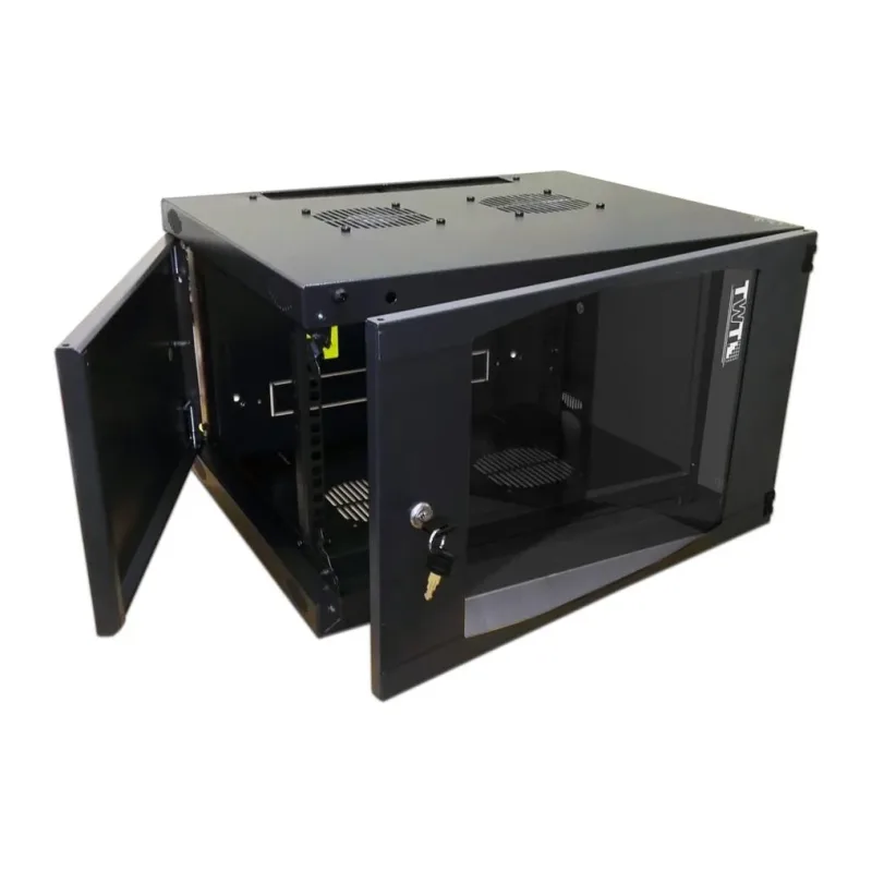 Шкаф серверный TWT Next TWT-CBWNG-9U-6X4-BK 9U черный