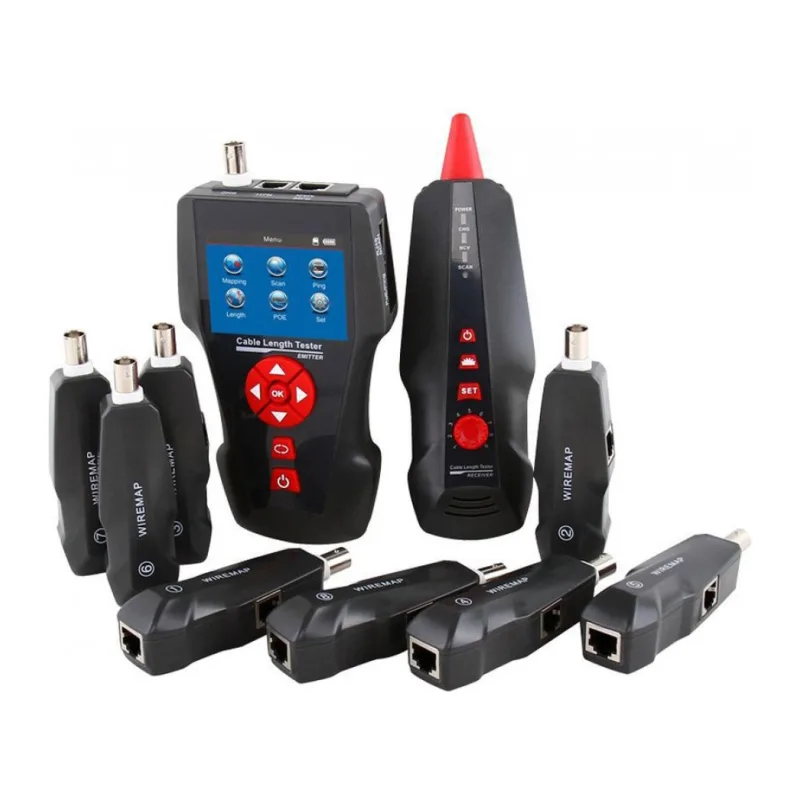 Кабельный тестер Lanmaster LAN-PRO-L/TPK-POE-8R