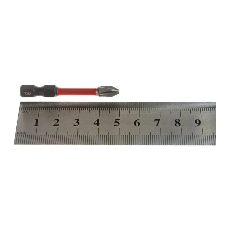 Бита Milwaukee Shockwave PH2 50 мм 10шт (4932430855)