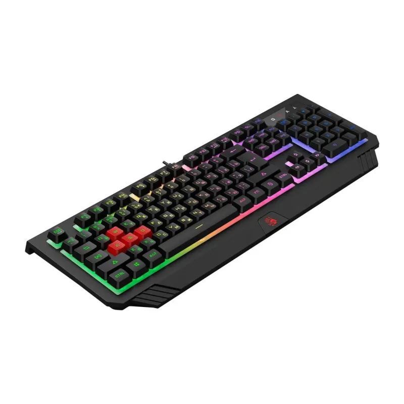 Клавиатура A4Tech Bloody USB LED черный (B120N)