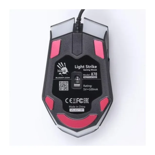 Мышь A4Tech Bloody A70 Matte Black