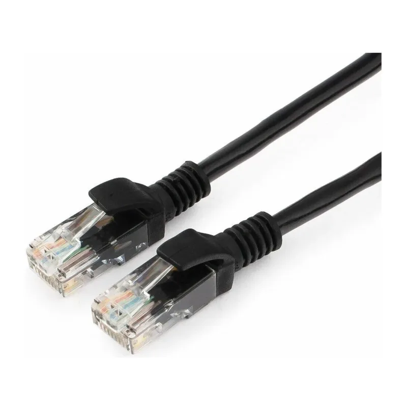 Патч-корд Cablexpert PP12-1.5M/BK Black