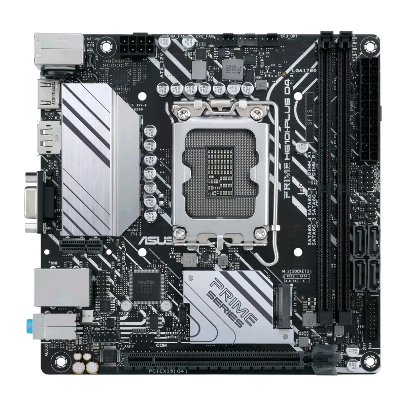 Материнская плата ASUS Prime H610I-Plus D4-CSM DDR4