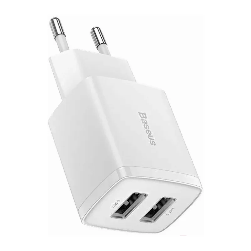 Сетевое зарядное устройство Baseus Compact Charger CCCP10UE White (CCXJ010202)