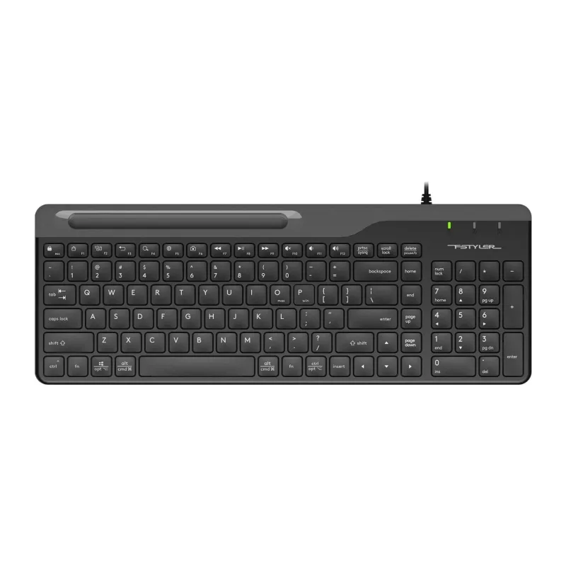 Клавиатура A4Tech Fstyler черный/серый (FK25)