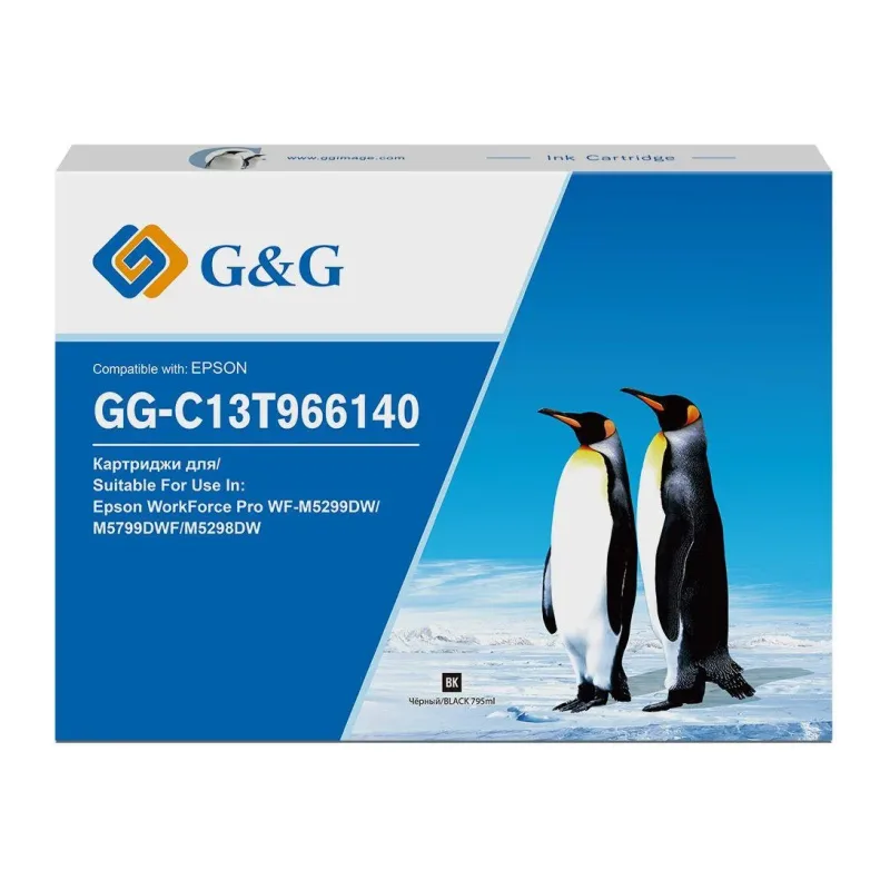 Картридж G&G T9661 черный (GG-C13T966140)