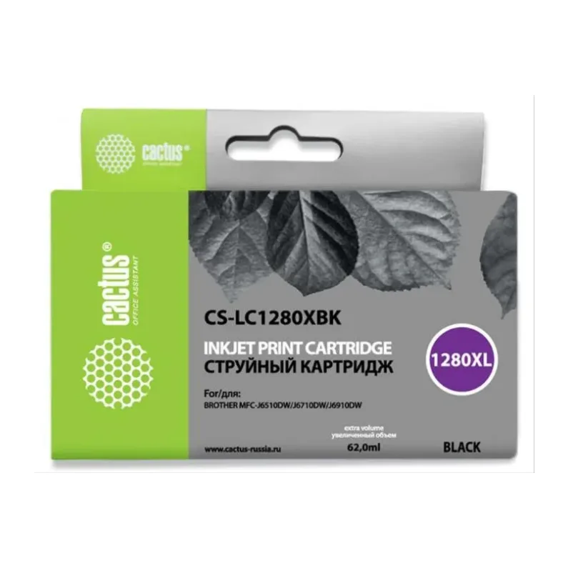Картридж Cactus CS-LC1280XBK черный