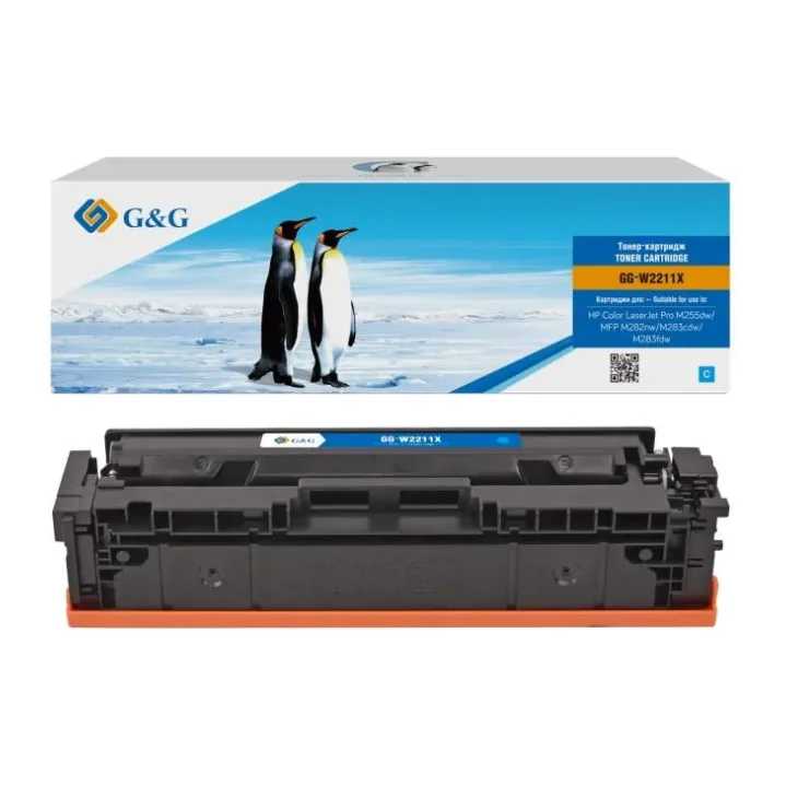 Картридж G&G GG-W2211X голубой