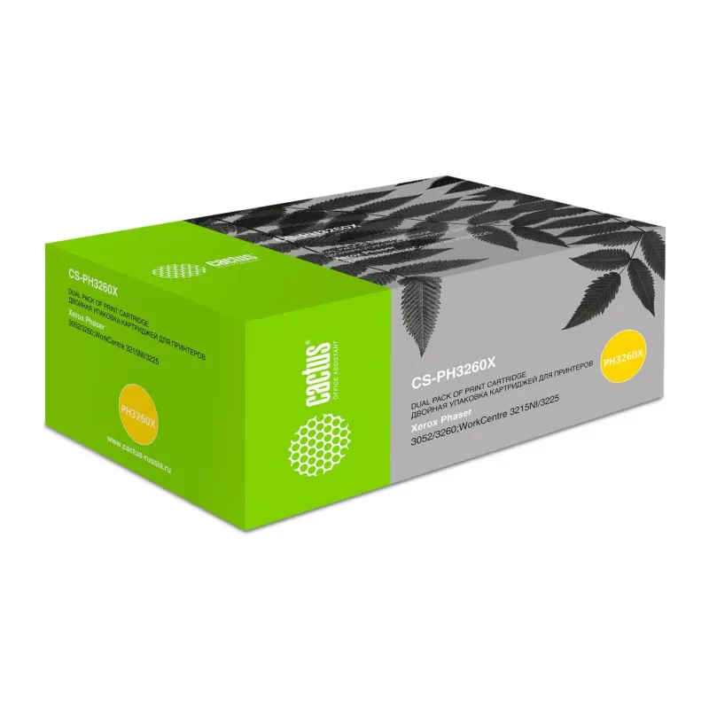 Картридж Cactus 106R02782 черный (CS-PH3260X)