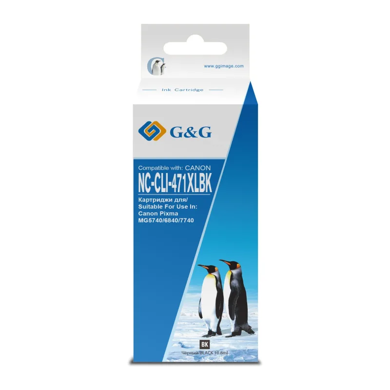 Картридж G&G NC-CLI-471XLBK черный
