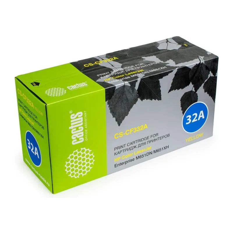 Картридж Cactus CS-CF332A желтый (CF332A)