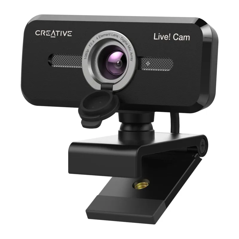 Веб-камера Creative Live! Cam SYNC 1080P V2 черный (73VF088000000)