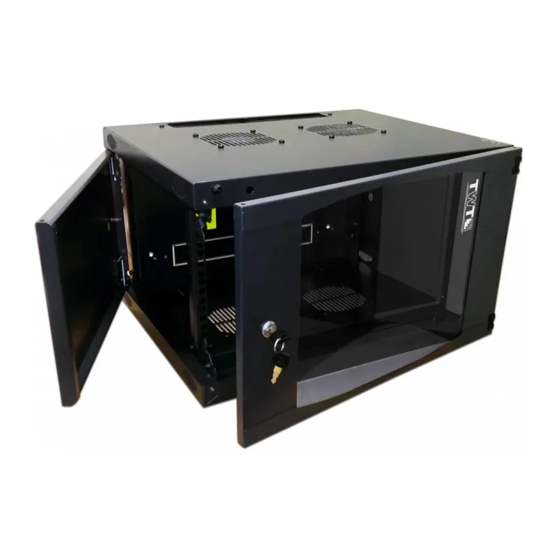 Шкаф коммутационный TWT Next TWT-CBWNG-12U-6X4-BK