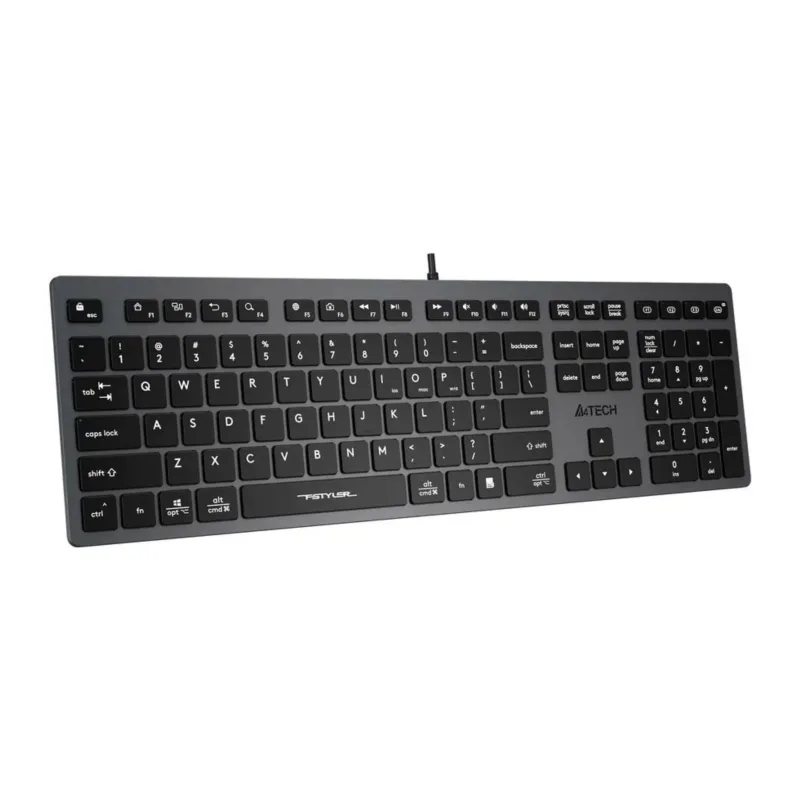 Клавиатура A4Tech Fstyler серый (FX50)