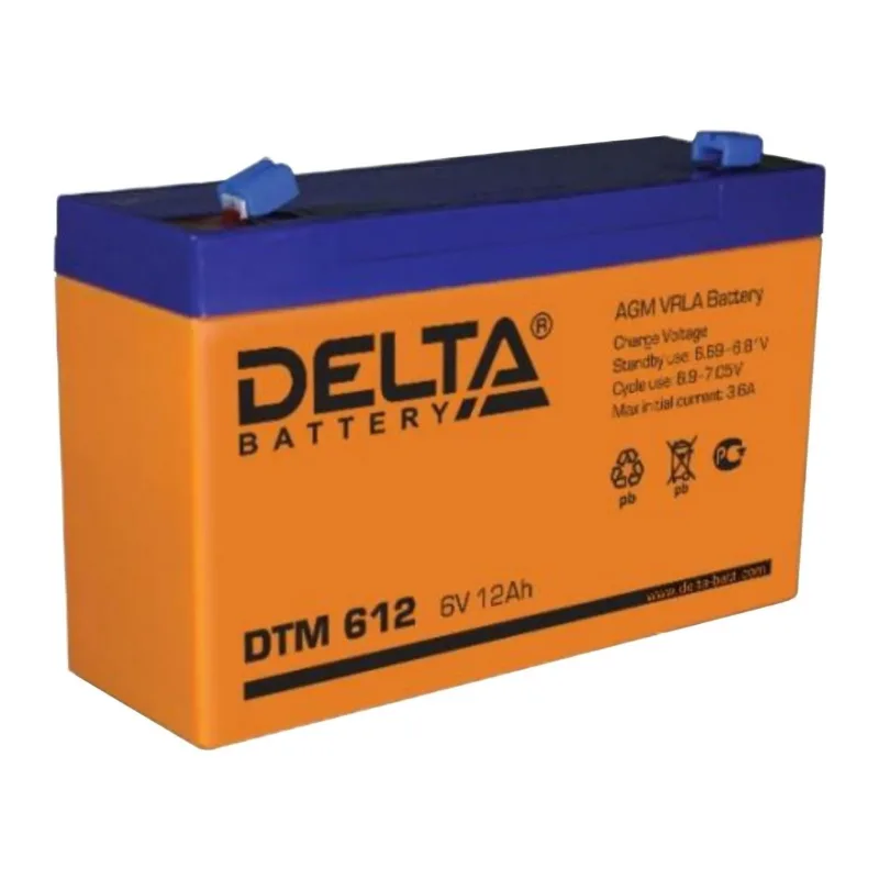 Аккумулятор для ИБП Delta DTM 612