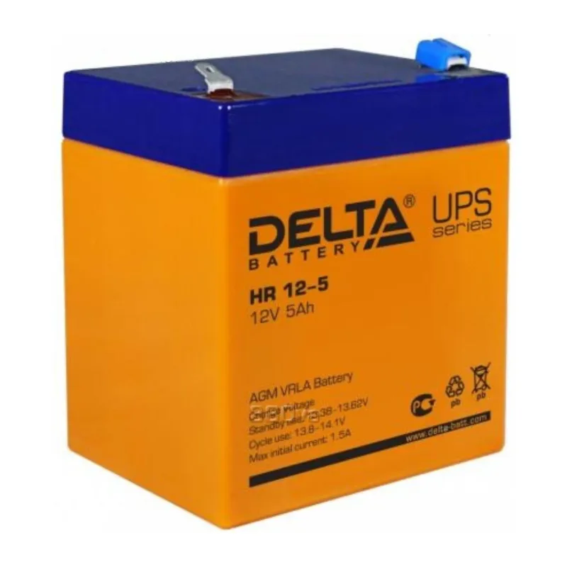 Аккумулятор для ИБП Delta HR 12-5