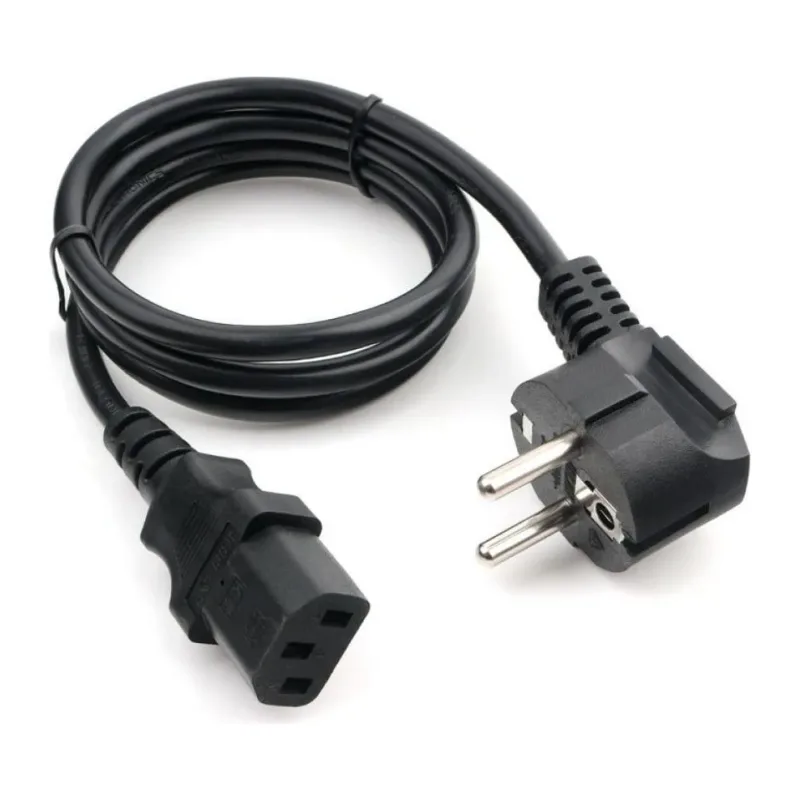 Кабель питания Cablexpert PC-186-VDE-1M черный