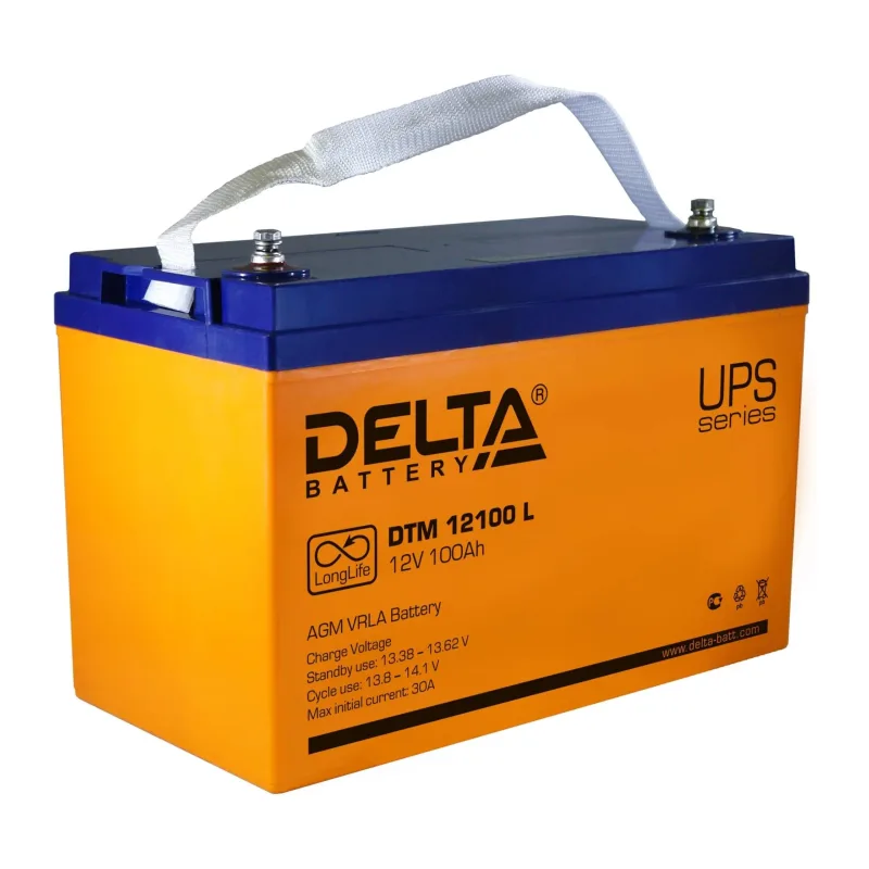 Аккумулятор для ИБП Delta DTM 12100 L