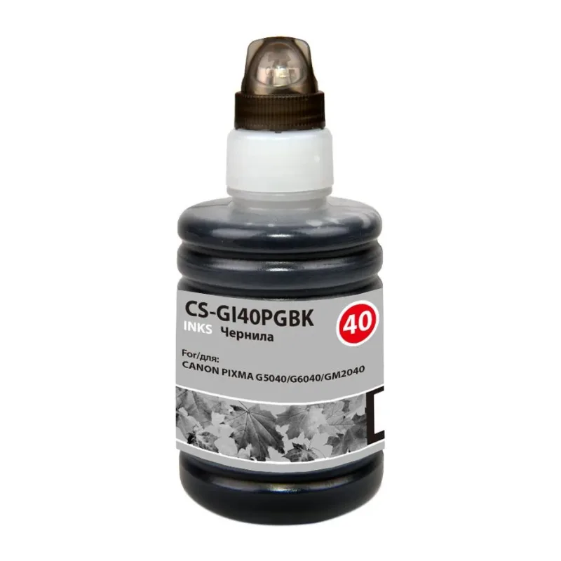 Чернила Cactus CS-GI40PGBK черный