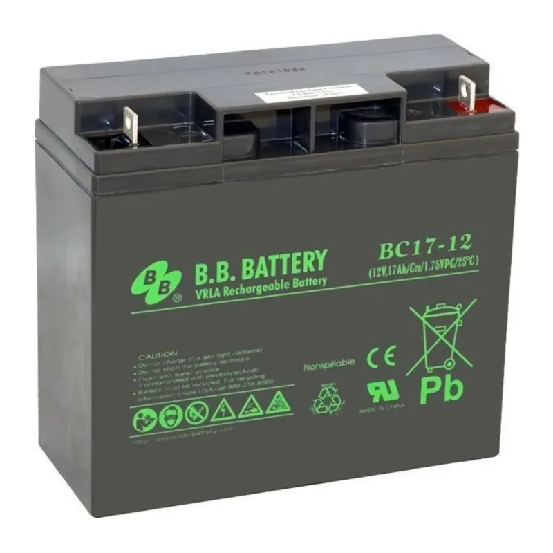 Аккумулятор для ИБП B.B. Battery 12В 17Ач (BC 17-12)