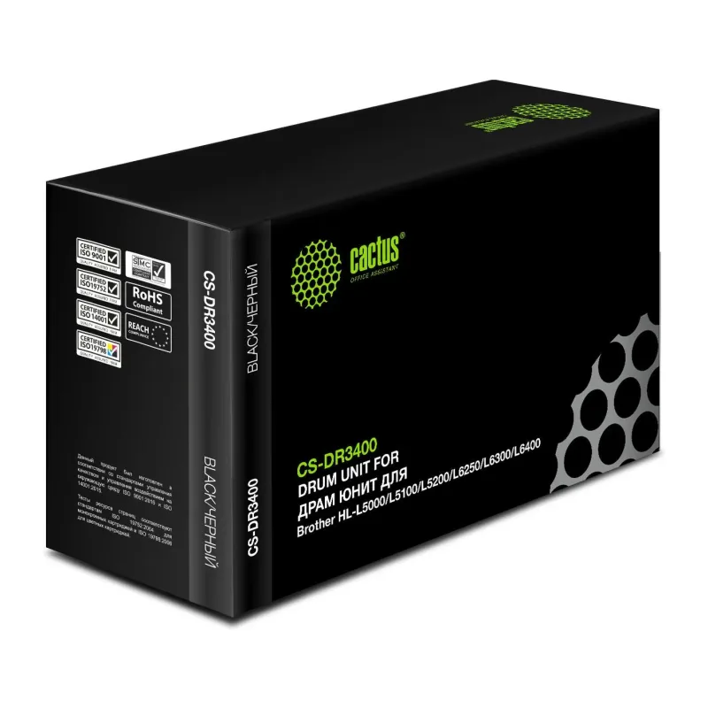 Блок фотобарабана Cactus DR-3400 черный (CS-DR3400)