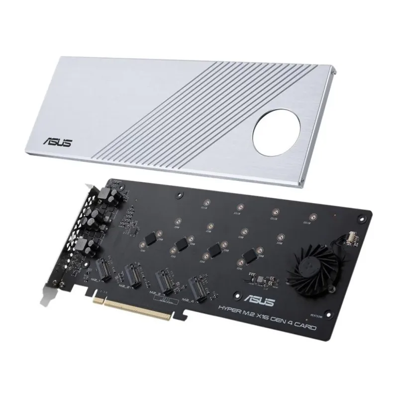 Плата расширения ASUS HYPER M.2 X16 GEN 4 CARD (90MC08A0-M0EAY0)