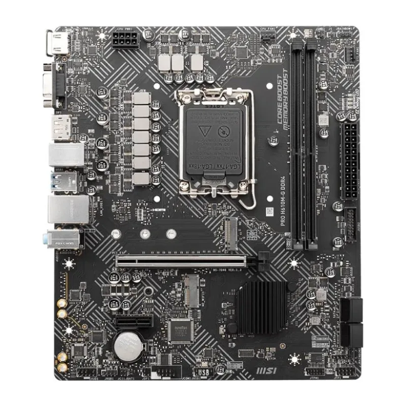 Материнская плата MSI Pro H610M-G DDR4 (7D46-009R)