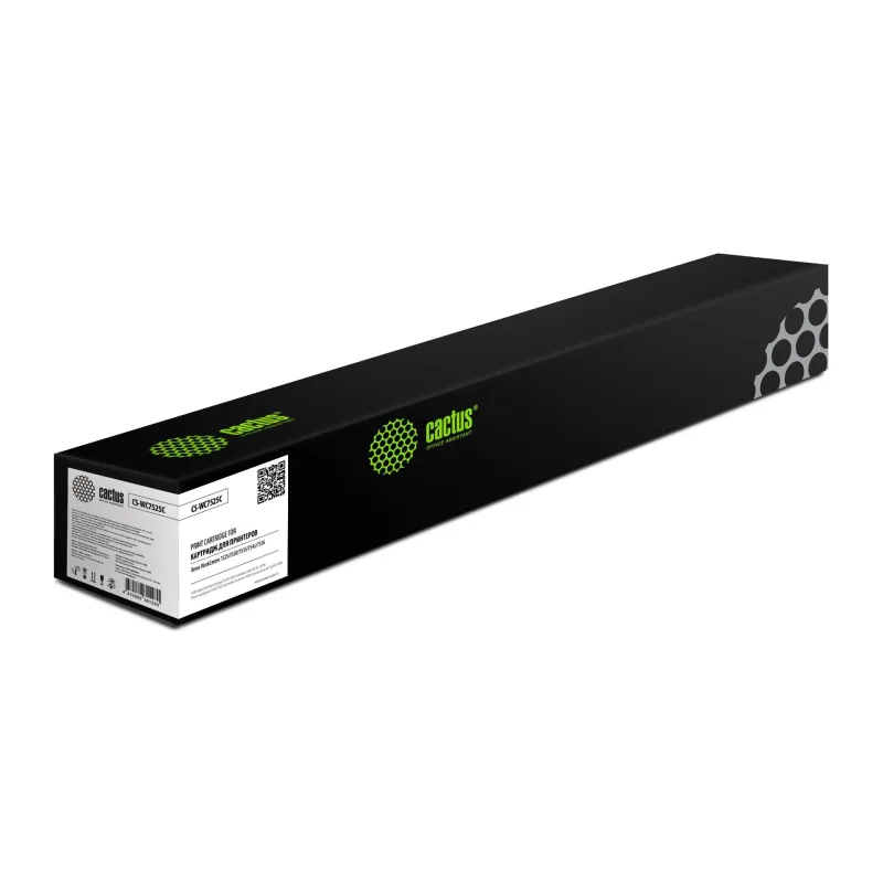 Картридж Cactus CS-WC7525C голубой (006R01520)