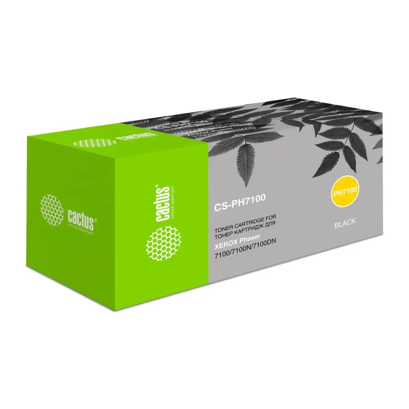 Картридж Cactus CS-PH7100BK черный