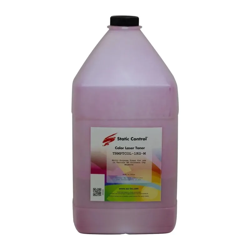 Тонер Static Control TRMPTCOL-1KG-M пурпурный