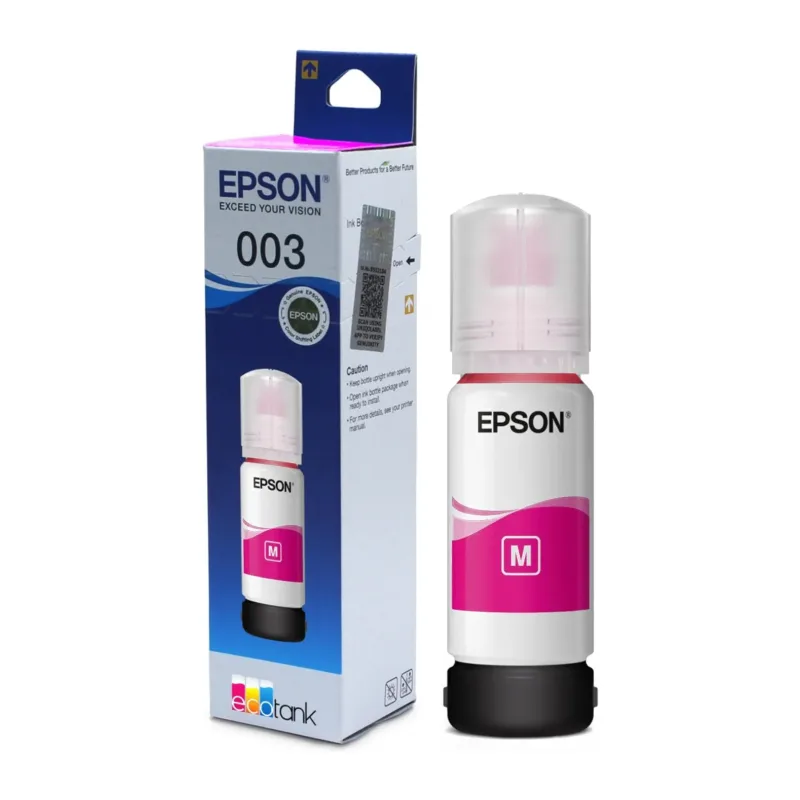 Чернила Epson 003 EcoTank пурпурный (C13T00V398)