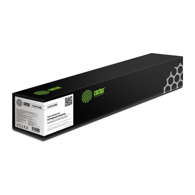 Картридж Cactus CS-WC7525BK черный