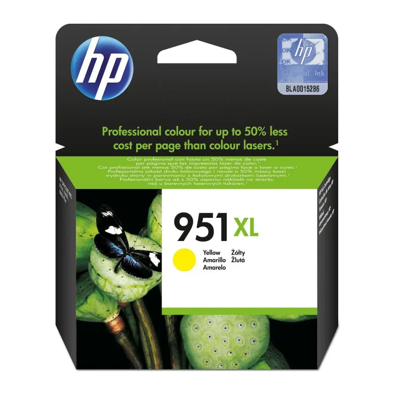 Картридж HP 951XL желтый (CN048AE)