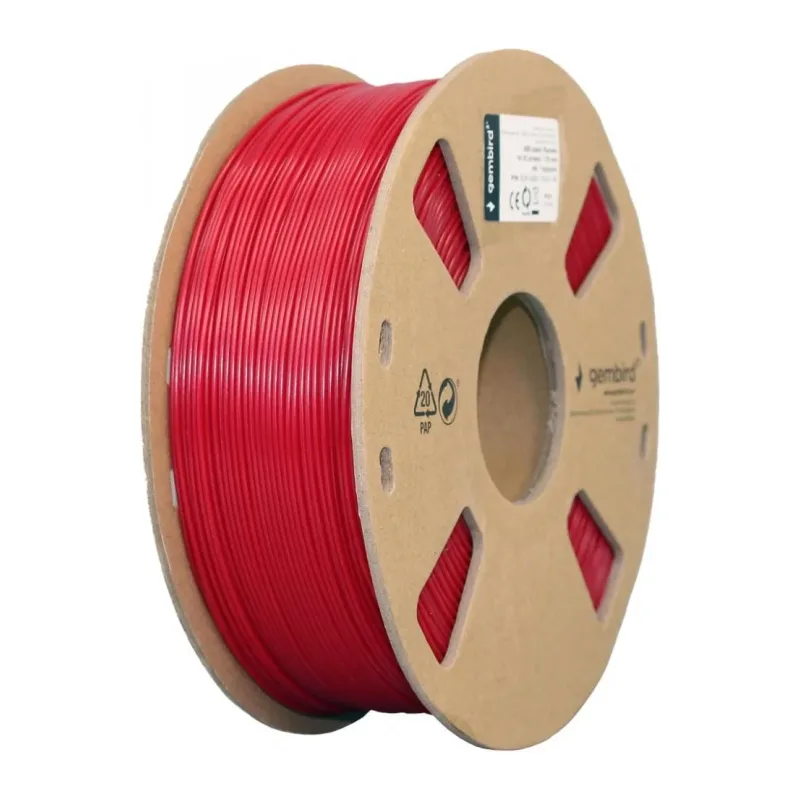 Пластик для 3D-принтера Gembird ABS 3DP-ABS1.75-01-R Red