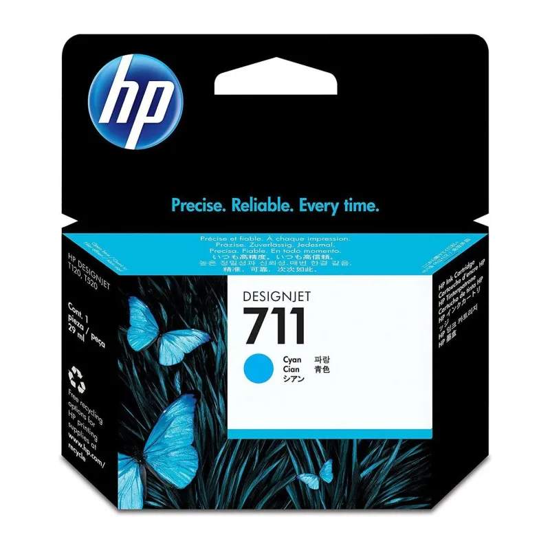 Картридж HP 711 голубой (CZ130A)
