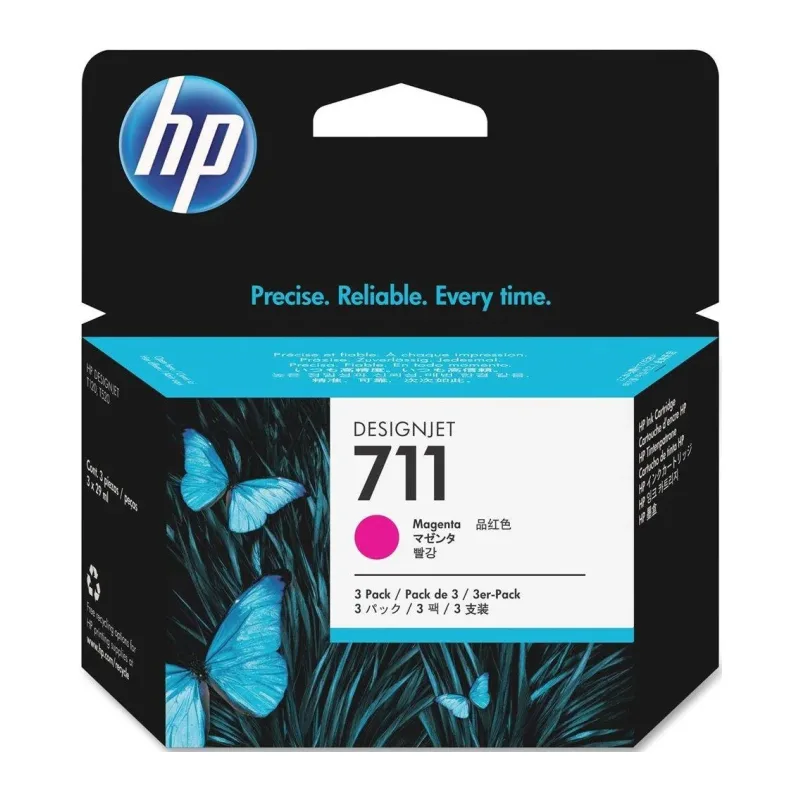 Картридж HP 711 пурпурный (CZ135A)