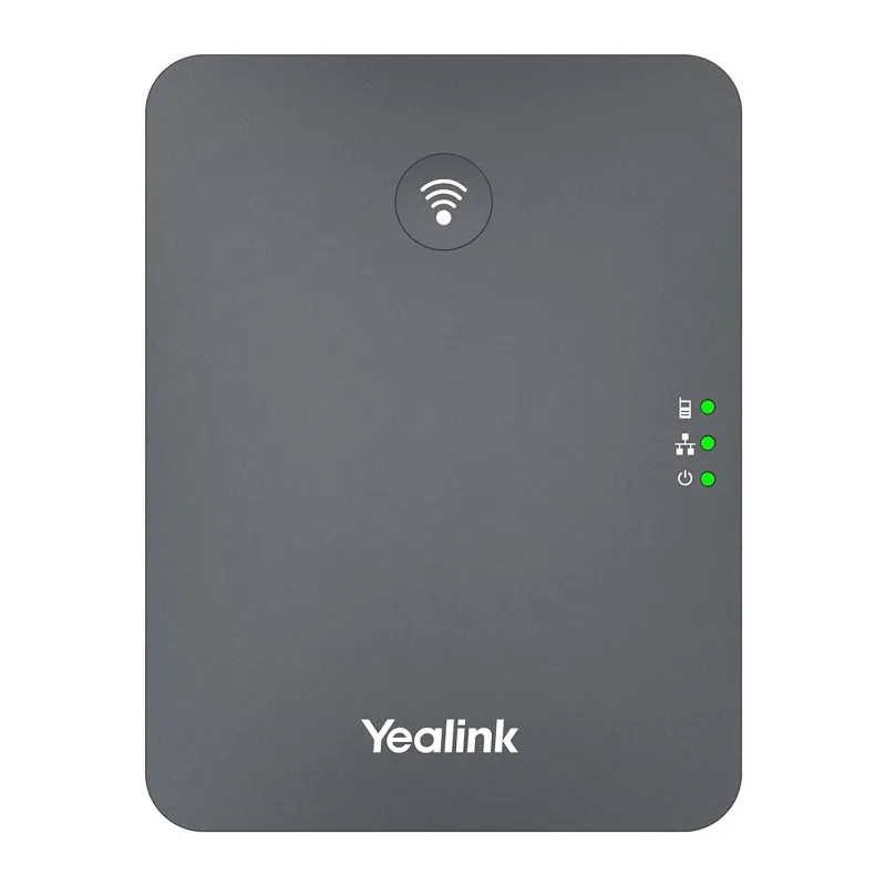Базовая IP-DECT станция Yealink W70B черный