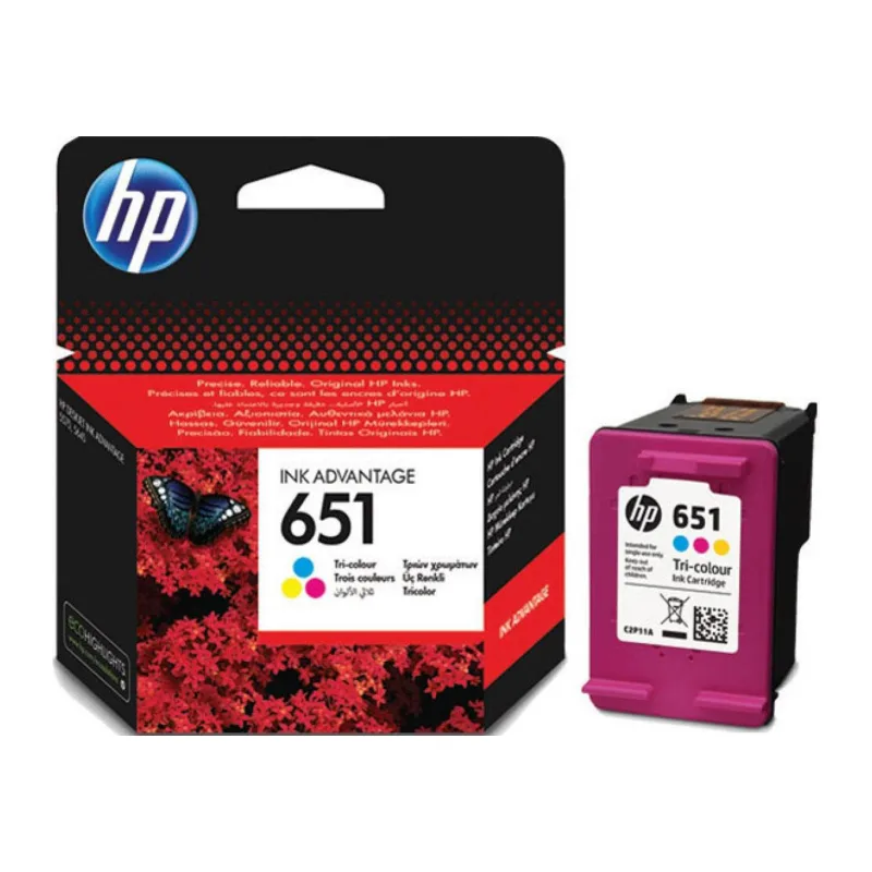 Картридж HP 651 многоцветный (C2P11AE)