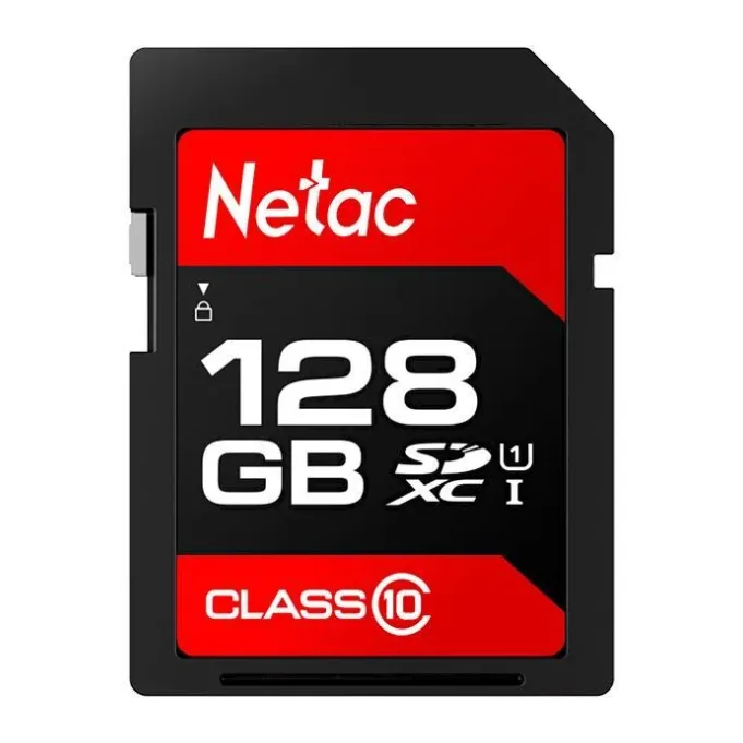 Карта памяти Netac U1/C10 P600 SDXC 128GB (NT02P600STN-128G-R)