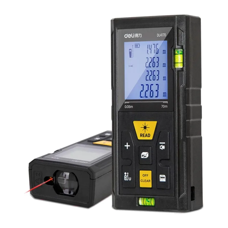Лазерный дальномер Deli DL4170