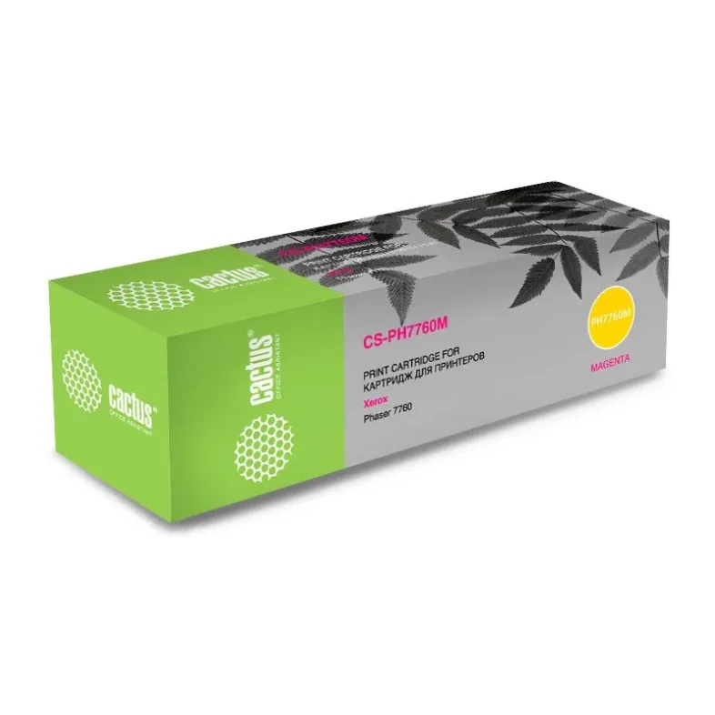 Картридж Cactus CS-PH7760Y желтый