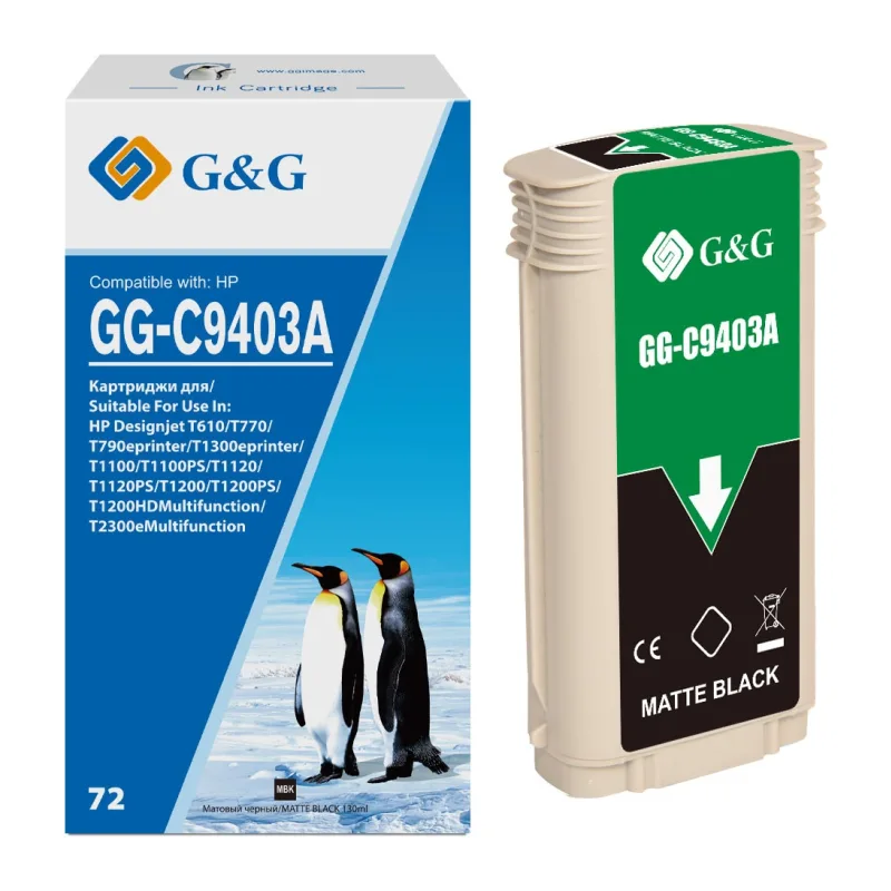 Картридж G&G GG-C9403A черный матовый