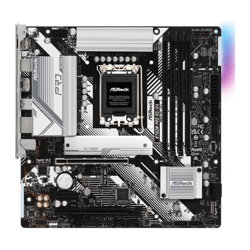 Материнская плата ASRock B760M Pro RS/D4 DDR4